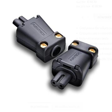 FURUTECH FI-8N Gold iec C7 (figure 8) connector, nieuw beschikbaar voor biedingen