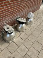 Industriële hanglampen (makkelijk om te bouwen naar LED), Ophalen, Gebruikt, Metaal, Minder dan 50 cm