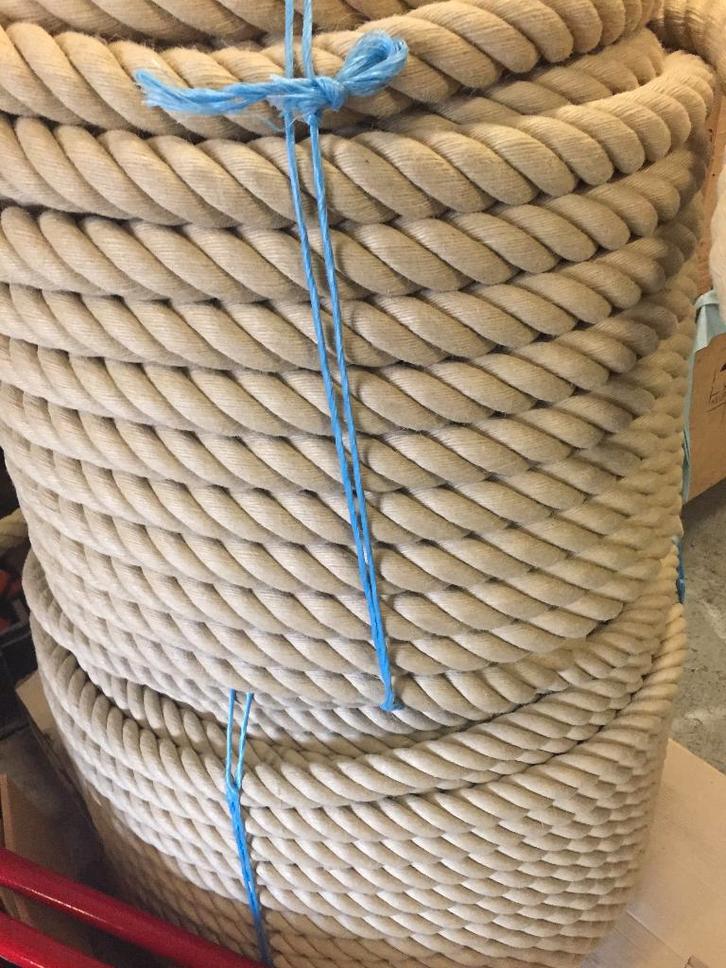 TOUW SPLEITEX 16mm rollen a 220mtr., Watersport en Boten, Accessoires en Onderhoud, Nieuw, Overige typen, Ophalen