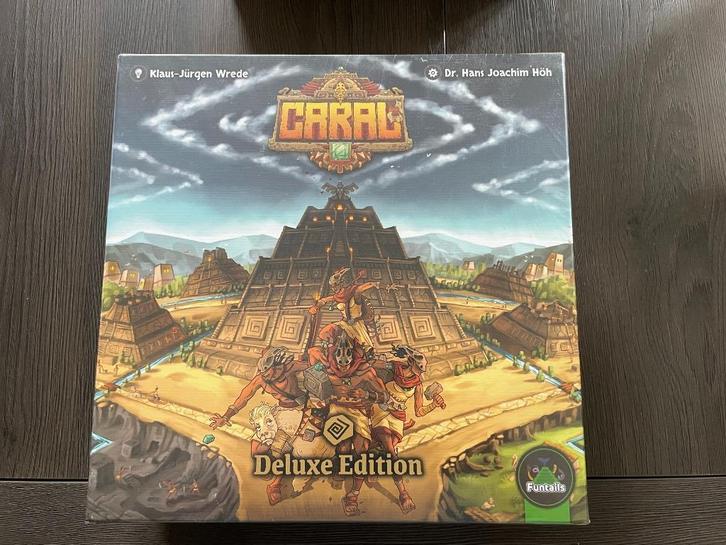 Bordspel Caral de luxe edition NIEUW, Hobby en Vrije tijd, Gezelschapsspellen | Bordspellen, Nieuw, Een of twee spelers, Drie of vier spelers
