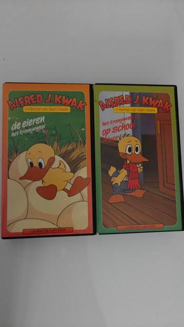Alfred J. Kwak VHS banden beschikbaar voor biedingen
