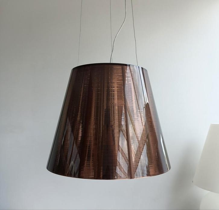 Flos Ktribe S2 hanglampen 2x, Huis en Inrichting, Lampen | Hanglampen, Zo goed als nieuw, Minder dan 50 cm, Kunststof, Overige materialen