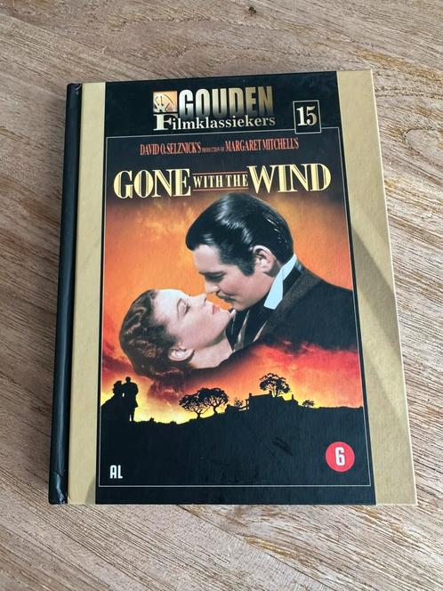 Dvd Gone with the wind NL uitgave origineel ZGAN, Cd's en Dvd's, Dvd's | Klassiekers, Gebruikt, Verzenden