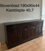 Mooie houten dressoir 4 lades en 4 deuren veel ruimte., Huis en Inrichting, Kasten | Dressoirs, Ophalen, Gebruikt, 25 tot 50 cm
