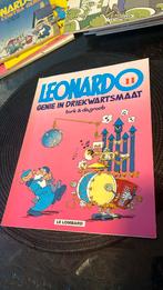 LEONARDO DEEL 11 ( nieuwe serie ) genie in driekwartsmaat, Eén stripboek, Zo goed als nieuw, Turk & de groot, Ophalen of Verzenden