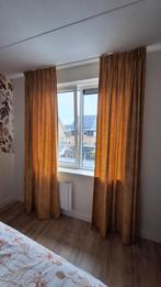 Mosterdgele Gordijnen - Sfeervol & Stijlvol, Huis en Inrichting, Stoffering | Gordijnen en Lamellen, Gebruikt, Overige kleuren