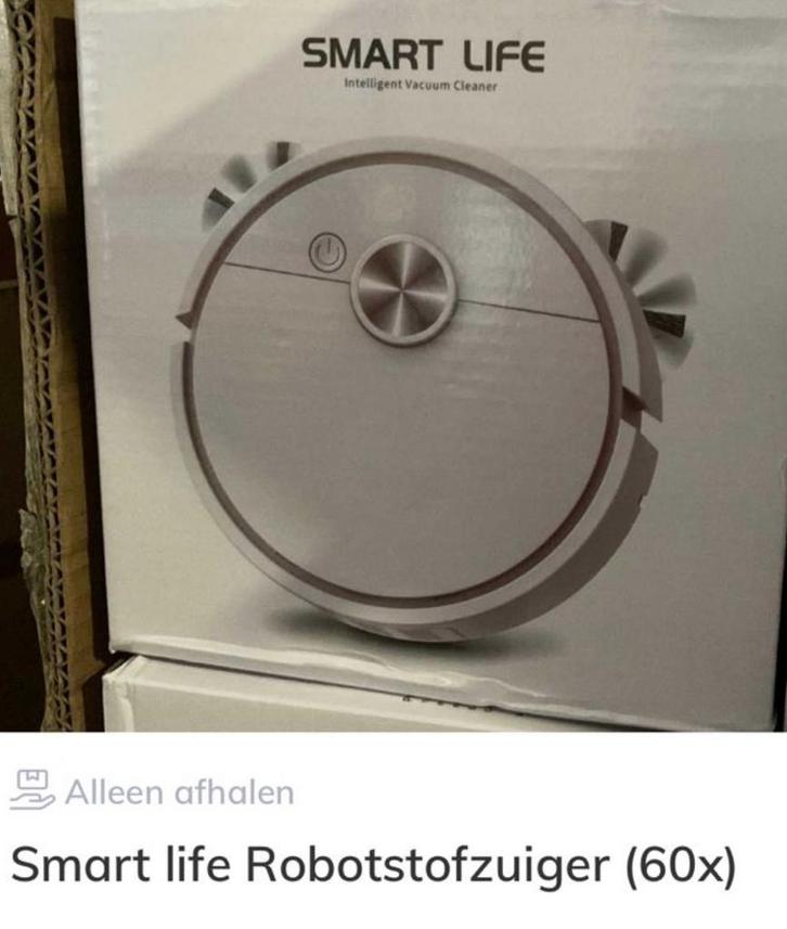 Partij Robotstofzuigers - Troostwijk Retourgoederen, Witgoed en Apparatuur, Stofzuigers, Nieuw, Robotstofzuiger, Ophalen of Verzenden
