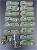 Originele Landmacht camouflage zakmes etui Victorinox € 4,95, Verzenden, Landmacht, Nederland, Mes of Dolk