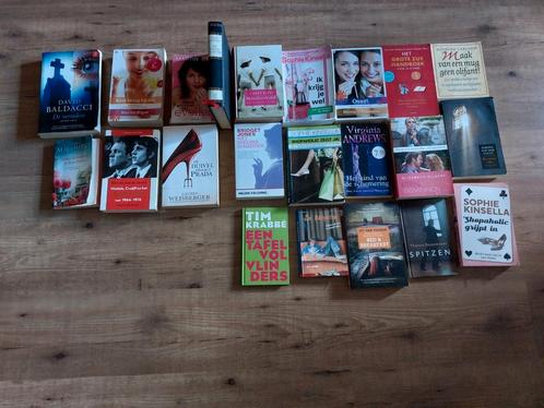 Diverse boeken ook los te koop. Thrillers, chicklits, kinder, Boeken, Partijen en Verzamelingen, Gelezen, Ophalen of Verzenden