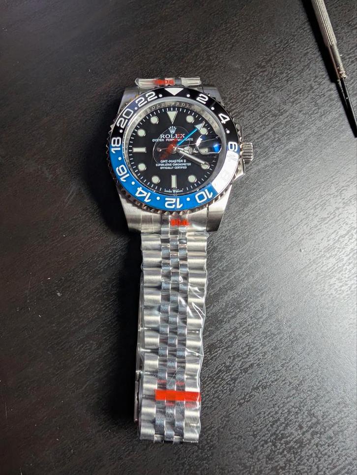 Rolex Batgirl, Sieraden, Tassen en Uiterlijk, Sporthorloges, Zo goed als nieuw, iOS, Ophalen of Verzenden