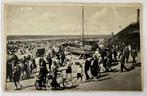 Oude Briefkaart van Zandvoort - Strandgezicht (1934), Gelopen, Noord-Holland, Ophalen of Verzenden, 1920 tot 1940