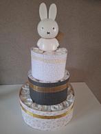 Nijntje luiertaart drielaags - zwart en goud, Ophalen of Verzenden, Nieuw, Kraamcadeau