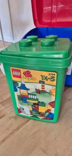 Duplo set in groene opbergbox Ter Apel/ Delfzijl, Ophalen of Verzenden, Gebruikt, Losse stenen, Duplo