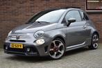 Fiat 500 1.4 T-Jet Abarth 595 '17 Navi Panoramadak, Auto's, Te koop, Zilver of Grijs, Geïmporteerd, Benzine