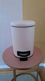 Roze pedaalemmer met gouden stippen - Zo goed als nieuw, Huis en Inrichting, Woonaccessoires | Prullenbakken, Ophalen, Kunststof