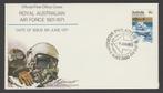 Australië - FDC Michelnr 467 - 50 jr luchtmacht, vliegtuig, Postzegels en Munten, Postzegels | Oceanië, Verzenden, Gestempeld