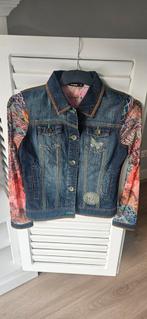 Nieuwe Desigual spijkerjas met doorzichtige mouwen, Ophalen of Verzenden, Nieuw, Maat 38/40 (M), Blauw