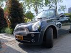 Mini 1.6 16V ONE Cabrio 2006 Zwart, Auto's, Mini, Stof, 4 cilinders, Cabriolet, 4 stoelen