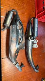 2x uitlaat minarelli horizontaal, Fietsen en Brommers, Ophalen, Gebruikt, Uitlaat, Yamaha