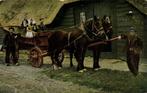Zeeland - volk kar paard klederdracht - ongelopen, Verzenden, 1920 tot 1940, Ongelopen, Zeeland