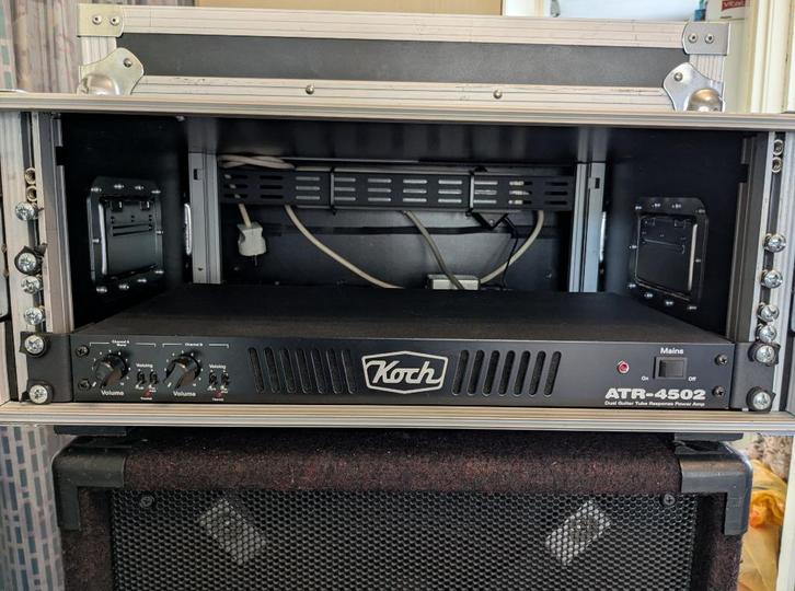 Koch ATR-4502 stereo eindversterker, Muziek en Instrumenten, Versterkers | Bas en Gitaar, Zo goed als nieuw, Gitaar, 50 tot 100 watt
