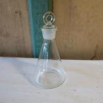 Apothekersfles blank glas origineel apotheek fles stop, Antiek en Kunst, Antiek | Glas en Kristal, Ophalen of Verzenden