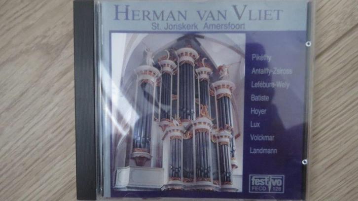 Cd orgel: Herman van Vliet, St. Joriskerk Amersfoort, Cd's en Dvd's, Cd's | Klassiek, Zo goed als nieuw, Kamermuziek, Classicisme