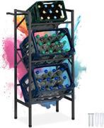 krattenrek voor 3 kratten - 109x49x32 cm, tot 450 kg - staal, Ophalen of Verzenden, Minder dan 40 cm, Krat, Nieuw