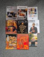9x diverse eet en drink tijdschriften, Verzenden, Nieuw, Overige typen