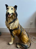 Vintage honden beeld groot Lassie, Ophalen of Verzenden, Zo goed als nieuw, Dier
