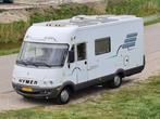 Hymer B584 (1998) te koop, Caravans en Kamperen, Integraal, Ringverwarming, Fiat, Tot en met 3