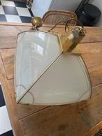 Vintage lamp, Ophalen, Gebruikt, Glas, Minder dan 50 cm