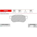 Ferodo DS2500 remblokken - Civic Crx Jazz Integra Prelude, Ophalen of Verzenden