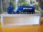 WSI -  MAN - Euro 5 - POUW  met tank/bulk trailer -  in doos, Ophalen of Verzenden, Zo goed als nieuw, Bus of Vrachtwagen, Wsi