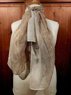 mooie sjaal beige crème paisley, Kleding | Dames, Mutsen, Sjaals en Handschoenen, Ophalen of Verzenden, Nieuw, Maat 46/48 (XL) of groter