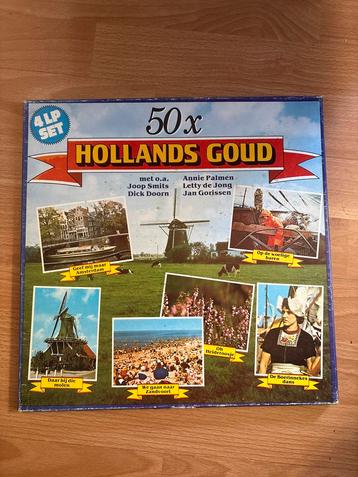 50x Hollands Goud - 4 LP Set beschikbaar voor biedingen