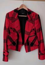 Prachtig scheerwollen jasje Blacky Dress Berlin maat 40/L, Ophalen of Verzenden, Zo goed als nieuw, Maat 38/40 (M), Rood