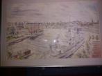 aquarel amsterdam , anneloes groot, Ophalen