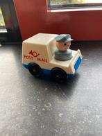 Vintage Fisher-Price Postauto, Ophalen of Verzenden, Gebruikt, Jongen of Meisje