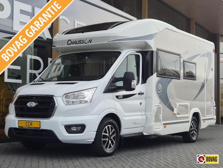 Chausson Titanium 650 Automaat, Caravans en Kamperen, Campers, Bedrijf, tot en met 2, Half-integraal, Chausson, Diesel, Automaat