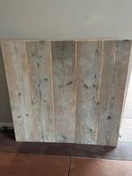 Twee steigerhouten panelen (bijv hoofdbord), Ophalen, Gebruikt