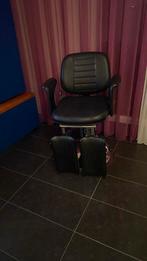 Pedicure / kappers stoel, Huis en Inrichting, Stoelen, Ophalen, Zo goed als nieuw, Zwart, Eén