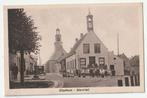 Biervliet Stadhuis oude ansichtkaart, Verzamelen, Ansichtkaarten | Nederland, Verzenden, Ongelopen, Zuid-Holland