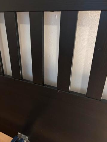 Ikea Hemnes bedframe 140x200 + lattenbodem - afbeelding 2
