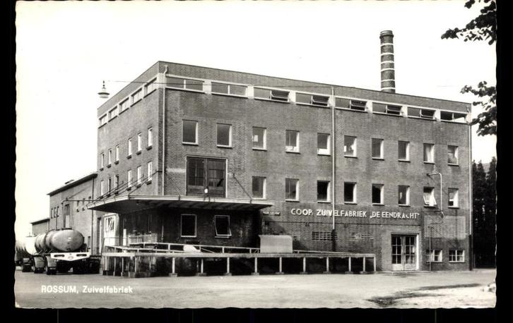 Rossum (Gld.), Zuivelfabriek, 1965, Verzamelen, Ansichtkaarten | Nederland, Ongelopen, Gelderland, 1960 tot 1980, Verzenden