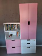 Ikea Stuva kledingkasten roze/wit (2 stuks), Kinderen en Baby's, Kinderkamer | Commodes en Kasten, Ophalen, 50 tot 70 cm, 105 cm of meer