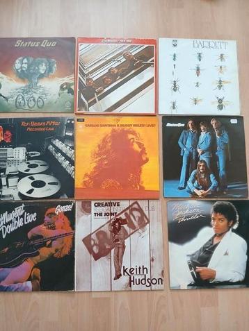 36 x lp Van alles wat rock beschikbaar voor biedingen