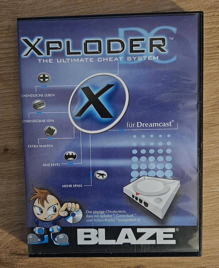 Xploder Dreamcast - Cheat Systeem, Spelcomputers en Games, Games | Overige, Gebruikt, Overige genres, 1 speler, Vanaf 3 jaar, Ophalen of Verzenden