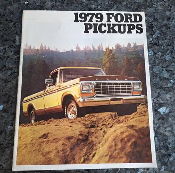 Ford Pickups 1979 Brochure beschikbaar voor biedingen