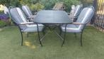 Mooi strekmetalen tuinset royal garden, Tuin en Terras, Ophalen, Gebruikt, Overige materialen